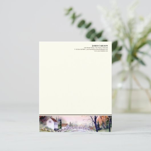 レターヘッドアーチ橋の水の色絵を描の (スタンド正面)