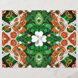 レターヘッドウィズアイルランドカラーズデザイン