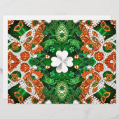 レターヘッドウィズアイルランドカラーズデザイン (正面/裏面)