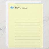 レターヘッドグレート・ダン・アイデンティティ (正面/裏面)