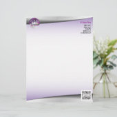 レターヘッドテンプレートのイベントのダンス レターヘッド (スタンド正面)