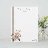 レターヘッドモノグラムはC上がりました レターヘッド (スタンド正面)