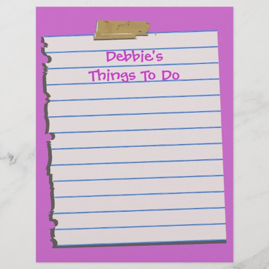 レターヘッド文房具をやること (正面)