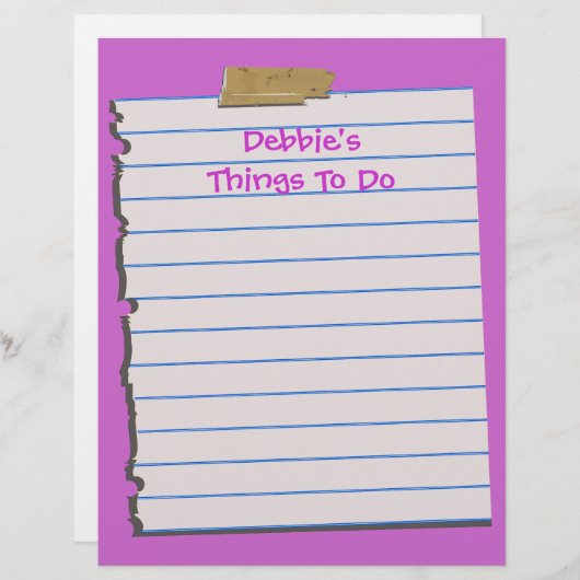 レターヘッド文房具をやること (正面/裏面)