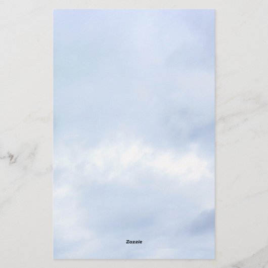 レターヘッド花の木の枝の鳥 便箋 (裏面)