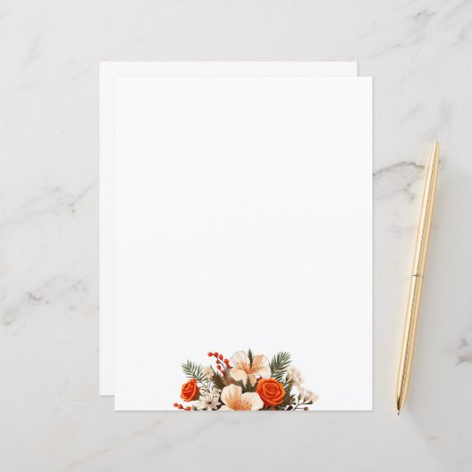 レターヘッド (正面/裏面インサイチュ)