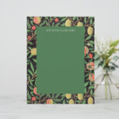 レターヘッド:ウィリアム・モリス：ザクロ レターヘッド (スタンド正面)