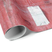 レターホルダー入り木材、赤黒、白 ラッピングペーパー (ロールコーナー)