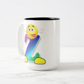 レターマグ ツートーンマグカップ (正面左)