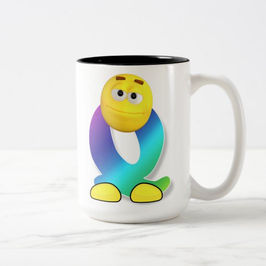 レターマグ ツートーンマグカップ (右)