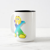 レターマグ ツートーンマグカップ (正面左)