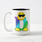 レターマグ ツートーンマグカップ (左)