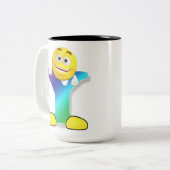 レターマグ ツートーンマグカップ (正面左)