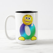 レターマグ ツートーンマグカップ (左)