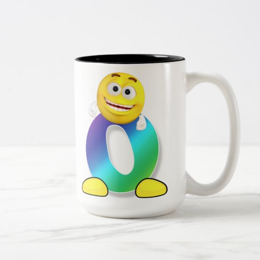 レターマグ ツートーンマグカップ (右)