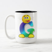 レターマグ ツートーンマグカップ (左)