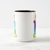 レターマグ ツートーンマグカップ (中央)