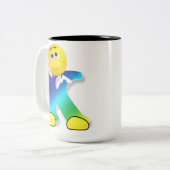 レターマグ ツートーンマグカップ (正面左)