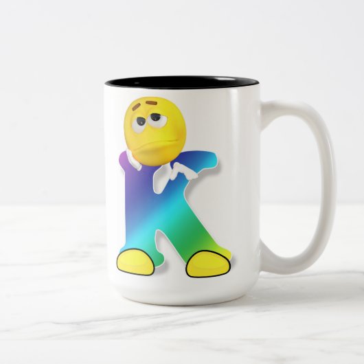 レターマグ ツートーンマグカップ (右)