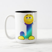 レターマグ ツートーンマグカップ (左)