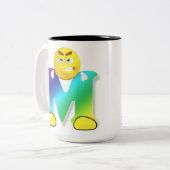 レターマグ ツートーンマグカップ (正面左)