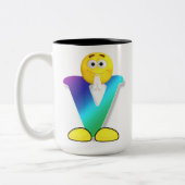 レターマグ ツートーンマグカップ (左)