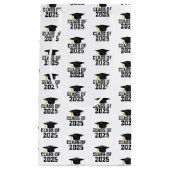 レターマンスタイル2025年卒業 スモールペーパーバッグ (正面)