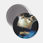 レタームービーポスター付きフクロウ マグネット (正面/裏面)