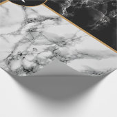 レターラッパーソナライズされたピング紙大理石 ラッピングペーパー (角)