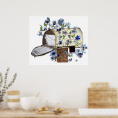 レター配信メールボックスアート ポスター (キッチン)