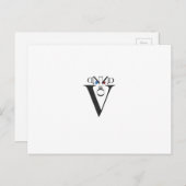 レター顔はがき ポストカード (正面/裏面)