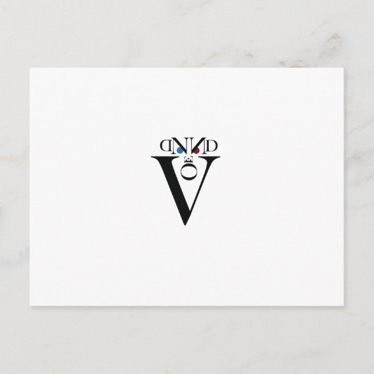 レター顔はがき ポストカード (正面)