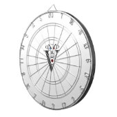 レター顔メタルケージダーツボード ダーツボード (正面右)