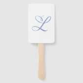 レター コンフェッティ "L" ハンドファン (裏面)