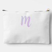 レター コンフェッティ "M" アクセサリーポーチ (裏面)