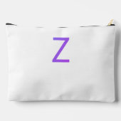 レター コンフェッティ "Z" アクセサリーポーチ (裏面)