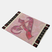 レターAフロアマット ドアマット (アングル)