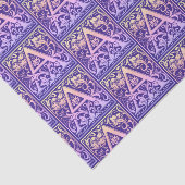 レターAヴィンテージカラフルの最初の文字グラデーション 薄葉紙 (詳細)