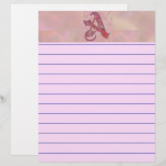 レターA (正面/裏面)