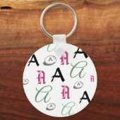 レターA キーホルダー (正面)