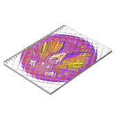 レターA、ロカラフルゴ文字デザイン ノートブック (左側)