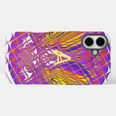 レターA、ロカラフルゴ文字デザイン Case-Mate iPhoneケース (裏面 (横))