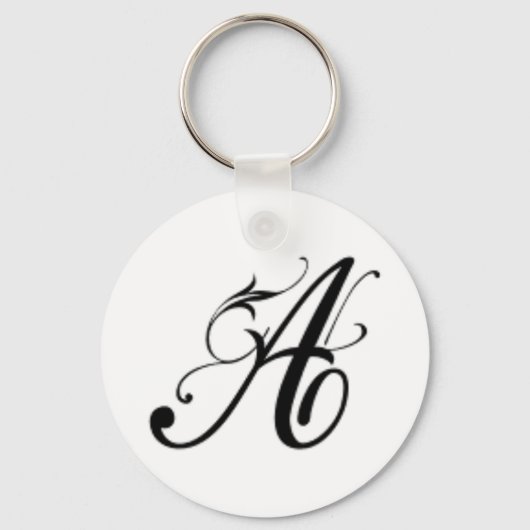 レターA-1 キーホルダー (正面)