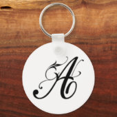 レターA-1 キーホルダー (正面)