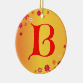 レターBオーナメント セラミックオーナメント (右)