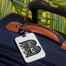 レターBカスタムモノグラム