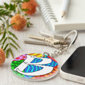 レターBカラフル キーホルダー (正面右)