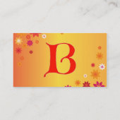 レターB名刺 名刺 (裏面)