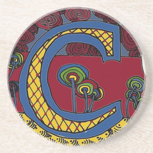 レターCコースター コースター (正面)