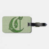 レターCラゲッジタグ ラゲッジタグ (裏面横)